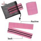 Premium Fitness Resistance Band for Women – Waist & Hip Training | Polyester Cotton Exercise Band | Pack of 3Premium Fitness Resistance Band for Women – Waist & Hip Training | Polyester Cotton Exercise Band | Pack of 3