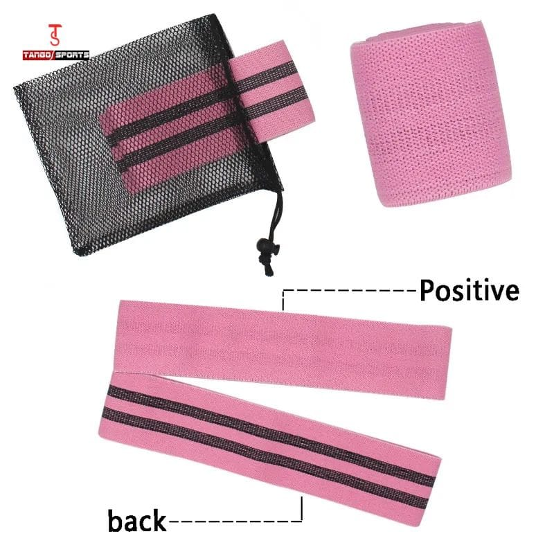 Premium Fitness Resistance Band for Women – Waist & Hip Training | Polyester Cotton Exercise Band | Pack of 3Premium Fitness Resistance Band for Women – Waist & Hip Training | Polyester Cotton Exercise Band | Pack of 3