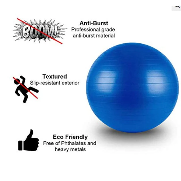 65cm Gym ball with Air pump