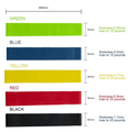 Leg Loop Resistance bands - Pack of 5