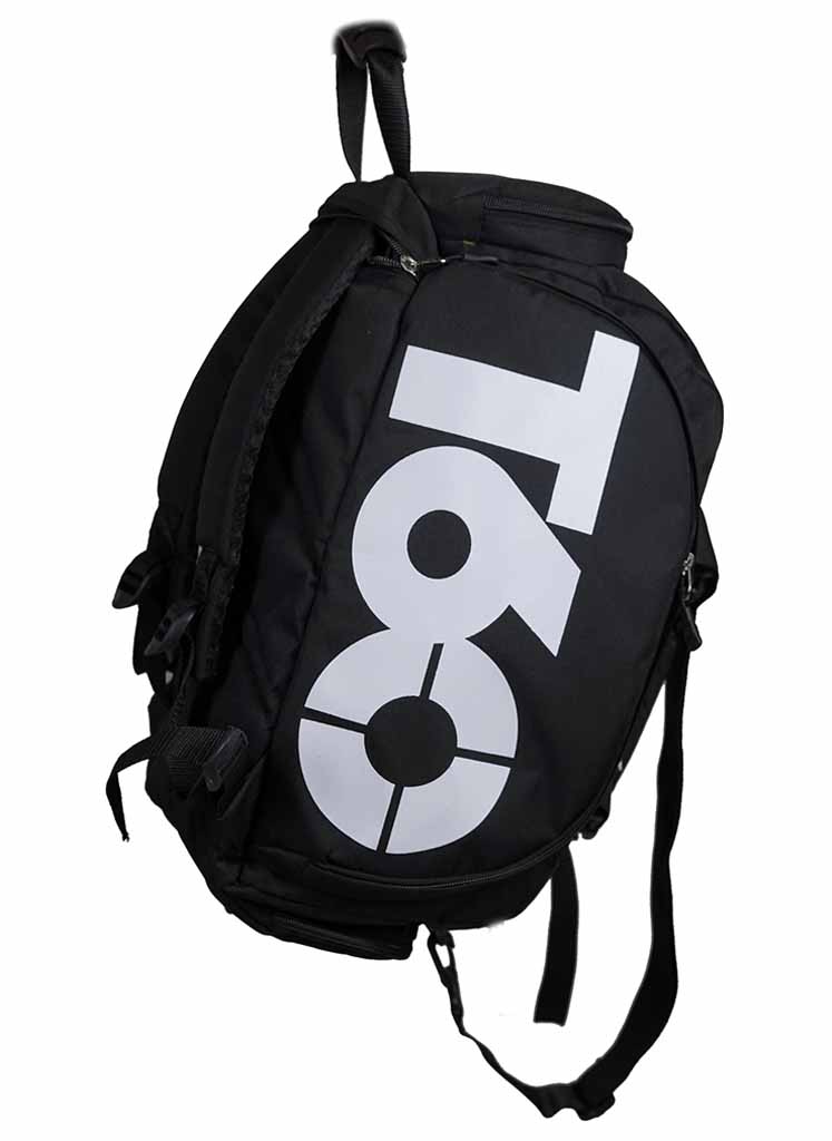 T60 Backpack 2 in 1 with Shoe Compartment - Black