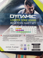 Table Tennis Rackets pack of 2 , Ping Pong Racket Pack with 3 Free Balls - Table tennis Tango Sports