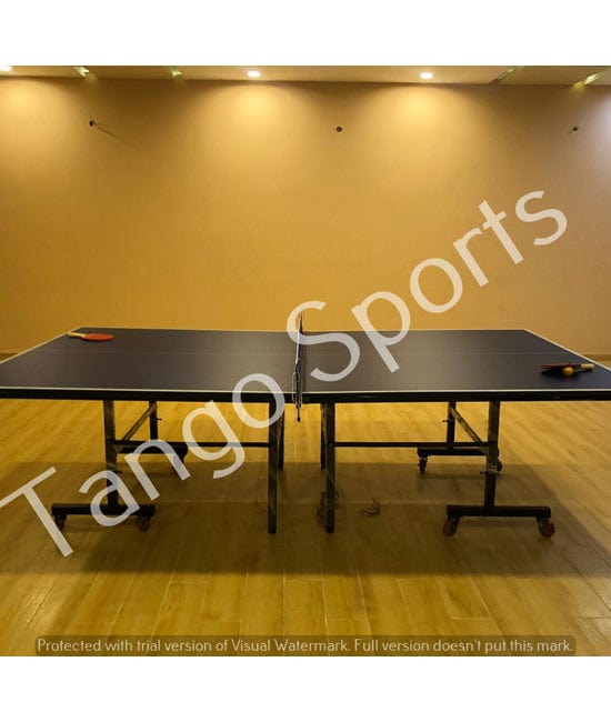 Table Tennis Table 8 Wheels Butterfly Style FOLDABLE - 5 x 9 Feet Tango Sports