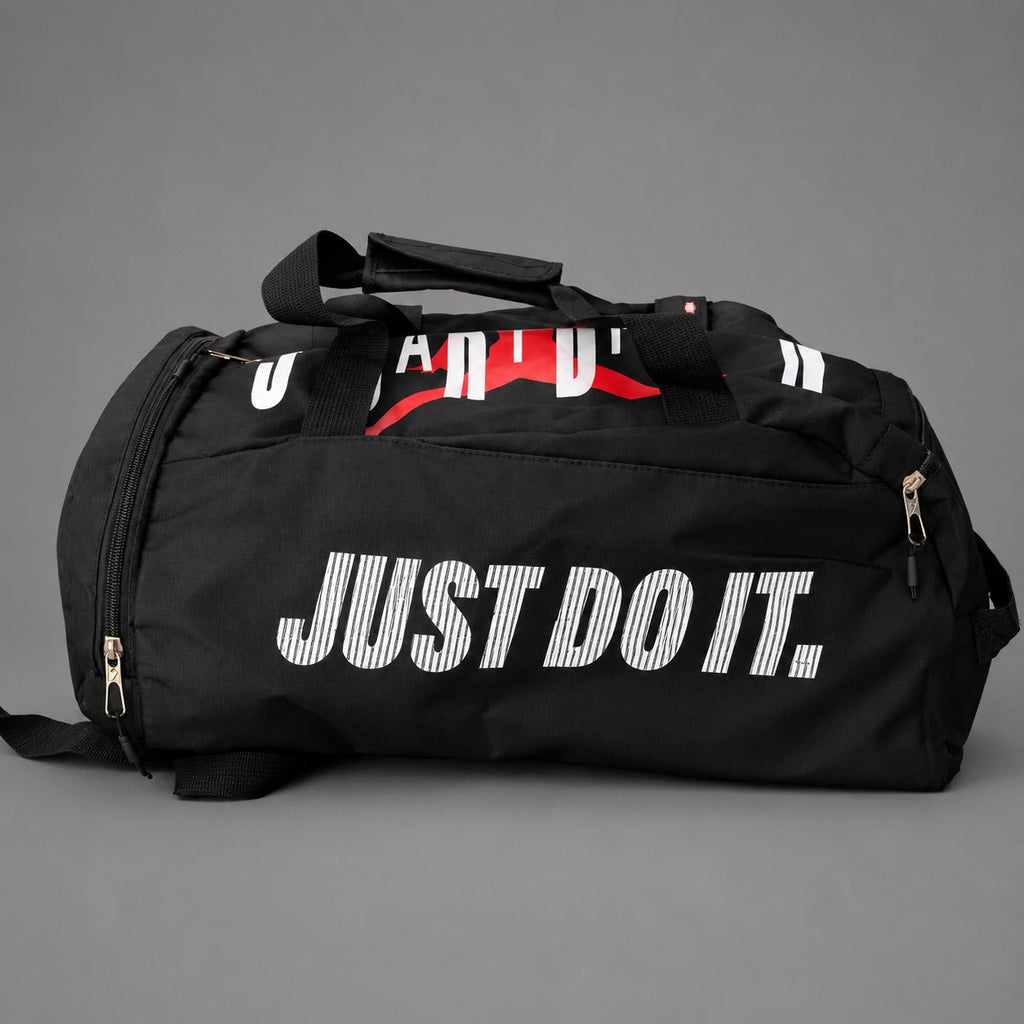 Jordan 2 in 1 Backpack & Duffel Bag - Black