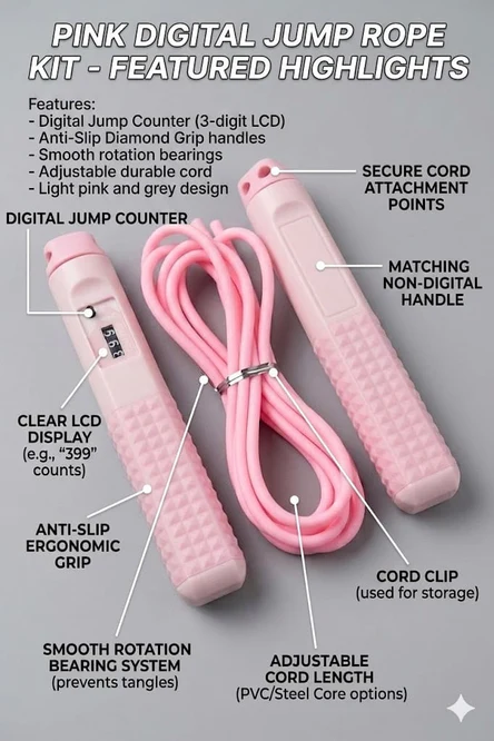 JUMP ROPE PINK COLOR
