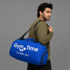 T60 Style 2 in 1 Sports and Travel Bag With Shoe Compartment - Blue