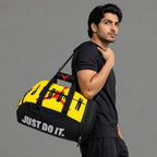 Jordan 2 in 1 Backpack & Duffel Bag - Yellow n Black