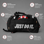Jordan 2 in 1 Backpack & Duffel Bag - Black