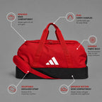 Ads Tiro League Duffle Bag With Shoe Compartment - 2 Colors