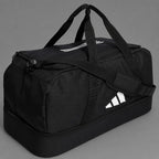 Ads Tiro League Duffel Bag With Shoe Compartment - Black
