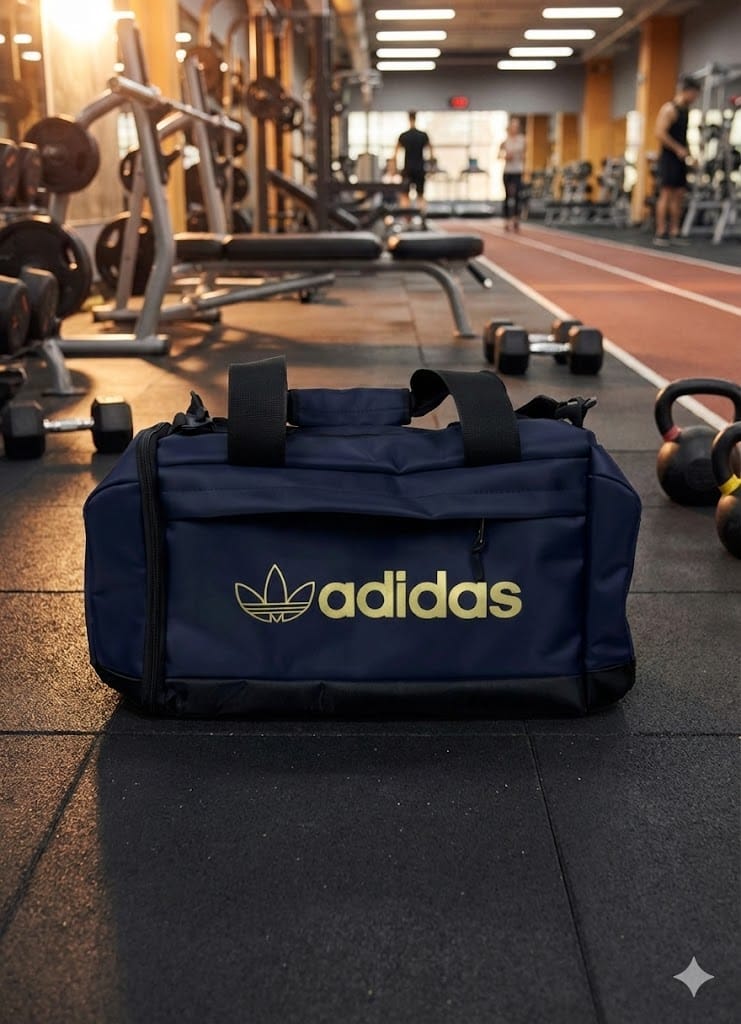 Ads Trefoil Duffel bag 22 Inch - Blue