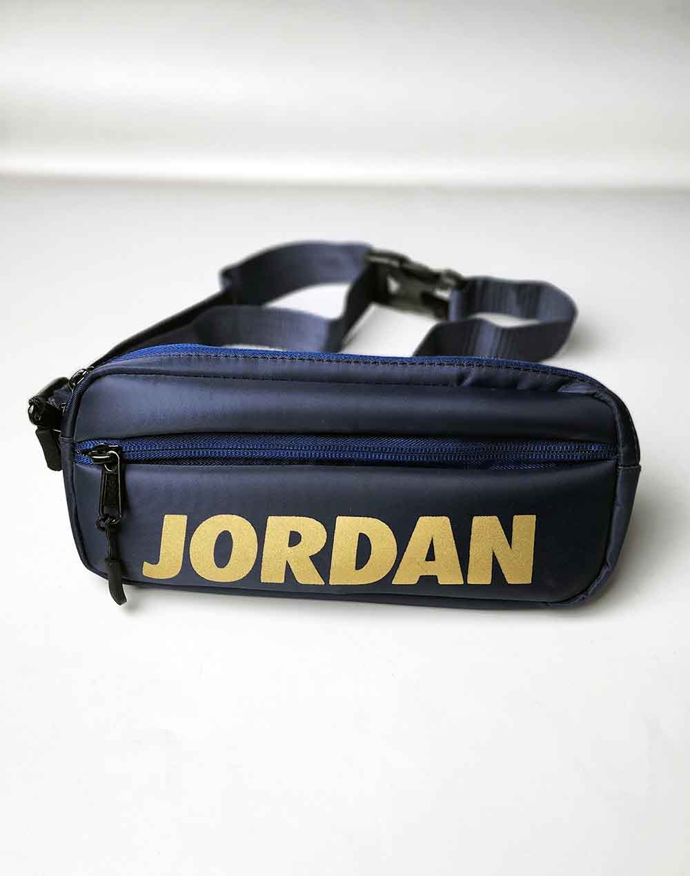 Jordan Waist & Cross Body Bag - Blue and Black