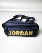 Jordan Waist & Cross Body Bag - Blue and Black